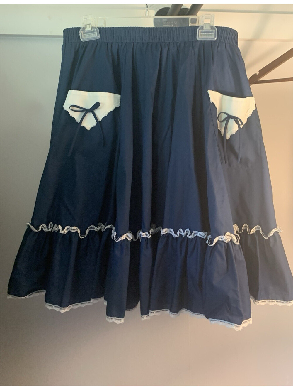 Partners Please by Malco Modes Women’s Skirt Vintage Size Large Blue